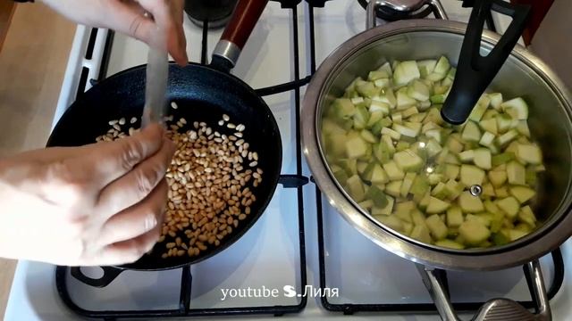 Зеленый салат из кабачков.... смотреть онлайн