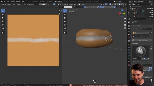 Blender 3.0 Beginner Tutorial Part 8: Texture Painting смотреть онлайн