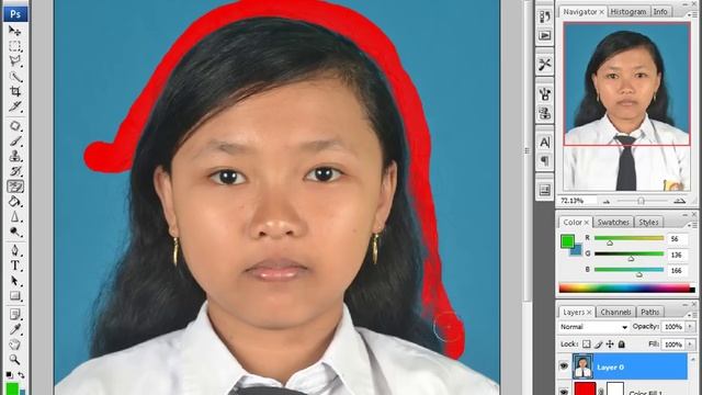 Cara Mengganti Background Pas Foto Tanpa Menghilangkan Detail Rambut смотреть онлайн