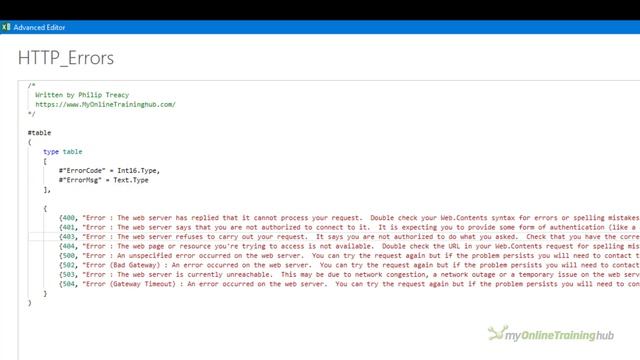 Handling HTTP Errors in Power Query and Power BI смотреть онлайн