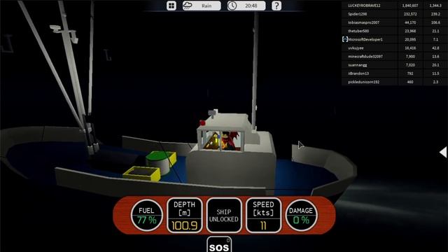 SINKING SHIP SURVIVAL AND FISHING IN ROBLOX! (Dynamic ship simulator) смотреть онлайн