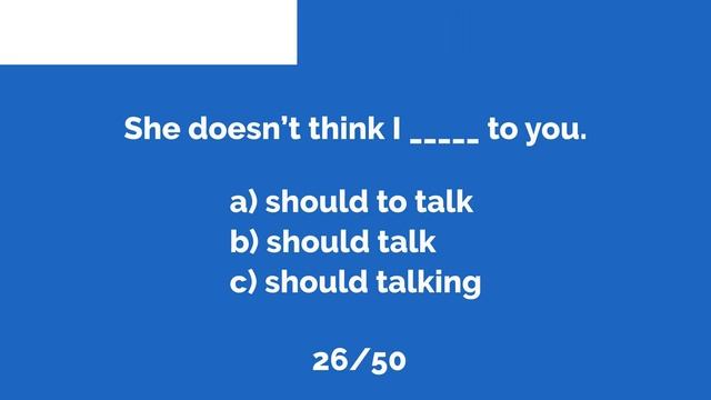 CHECK your ENGLISH LEVEL for free! | Intermediate English Level Test (B1/B2) смотреть онлайн