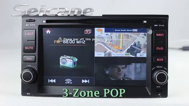 2006 2007 2008 Kia Ceed Bluetooth DVD CD Player with Analog TV Steering wheel control Multi-Lingual смотреть онлайн