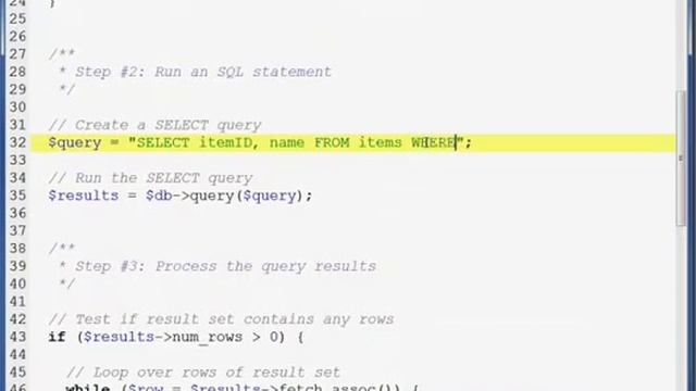 36 SELECT QUERIES from PHP Advanced PHP with MySQL Tutorial смотреть онлайн