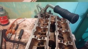 Как быстро притереть и засухарить клапана ГБЦ для "новичка"