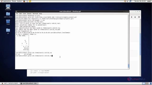 How to add SSH key to a GitLab account смотреть онлайн