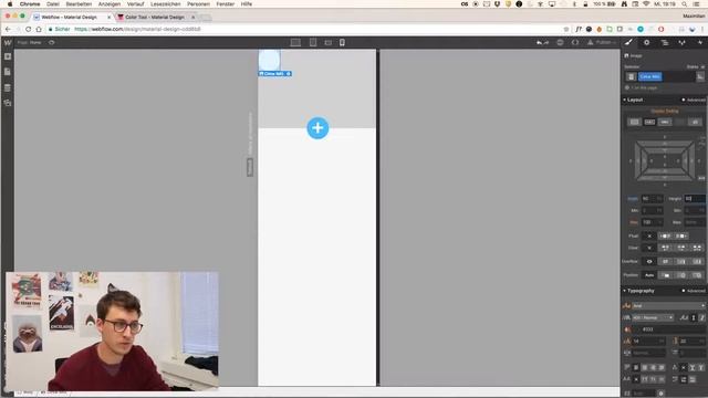 Google Material Design Animations with Webflow смотреть онлайн