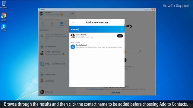 How to add someone on Skype смотреть онлайн