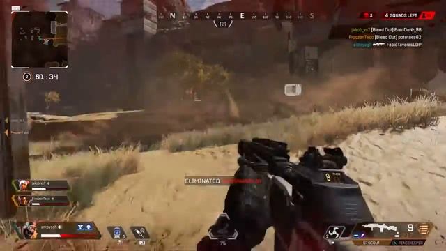 Apex Legends peacekeeper and G7 scout combo смотреть онлайн