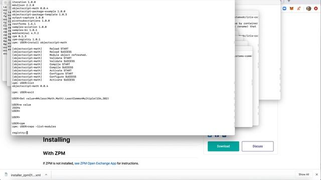How to Install and Use ObjectScript Package Manager with InterSystems IRIS смотреть онлайн