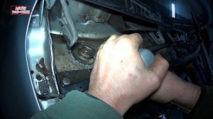 Как открутить гайку штока передней стойки если она заржавела?