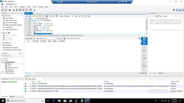 How to Import CSV file in MySQL Table by using MySQL Workbench - MySQL DBA Tutorial смотреть онлайн