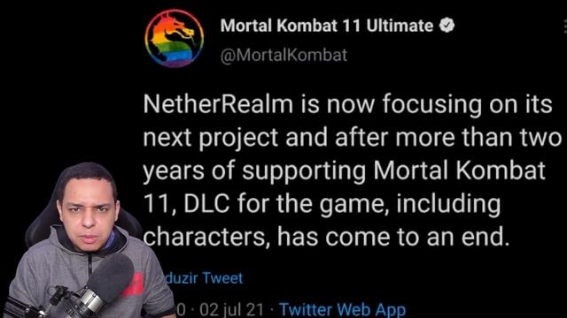 ANUNCIADO O FIM DO MORTAL KOMBAT 11 - VEM INJUSTICE 3?? смотреть онлайн