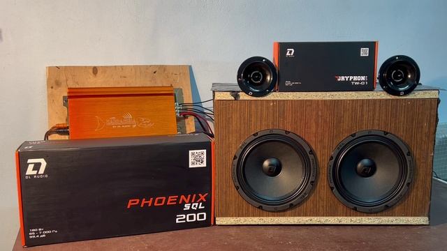 DL Audio Gryphon Lite TW-01 + DL Audio  Phoenix SQL 200