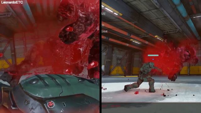 First Person VS Third Person Glory kills on Baron смотреть онлайн