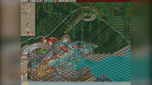 Haunted Harbor - Corkscrew Follies - Roller Coaster Tycoon: Deluxe смотреть онлайн