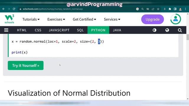 #NumPy For #Normal (#Gaussian) #Distribution of Data@arvindprogramming смотреть онлайн