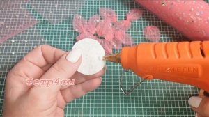 Цветы из фатина просто и легко #Marine_DIY_Guloyan