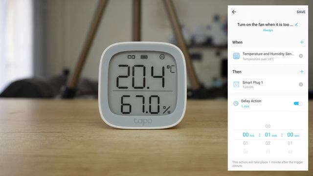 Tp-Link Tapo T315 Smart Home Temperature and Humidity Meter смотреть онлайн