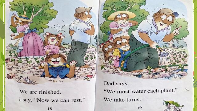 A Green green garden by Mercer Mayer - Little critter read aloud books - Early readers read aloud смотреть онлайн
