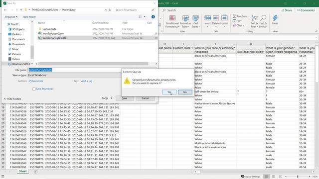 PowerQuery Update Data смотреть онлайн