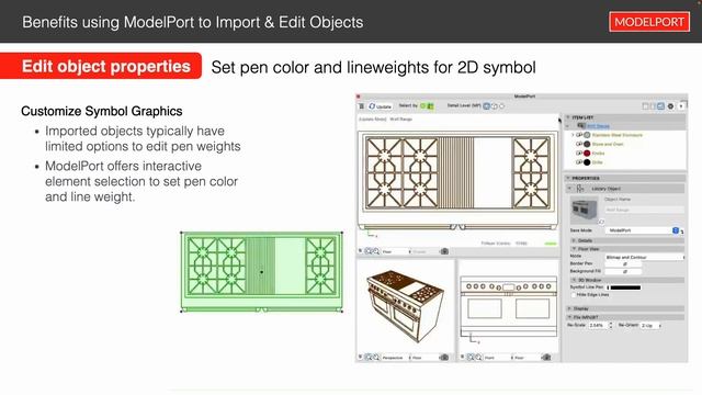 Import & Edit Objects with ModelPort for Archicad смотреть онлайн