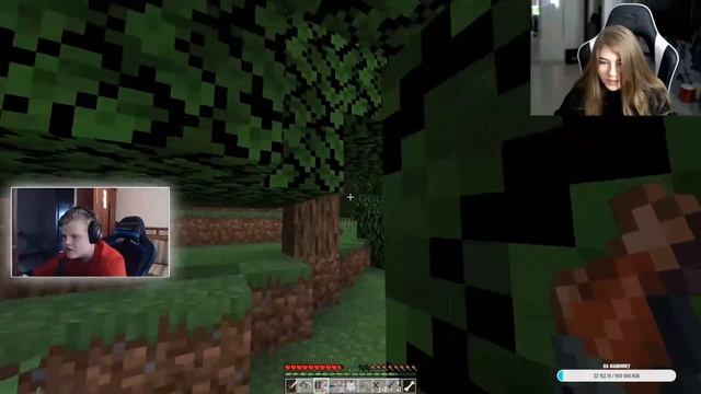 Каравай и Гаечка играют в Minecraft - 2 часть / Karavay46 / GAECHKA