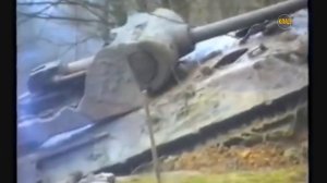 ПОДЪЁМ НЕМЕЦКОГО ТАНКА ПАНТЕРА ИЗ БОЛОТА