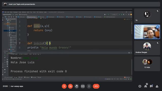Clase Java Nº 9 Final + Introducción a Groovy смотреть онлайн