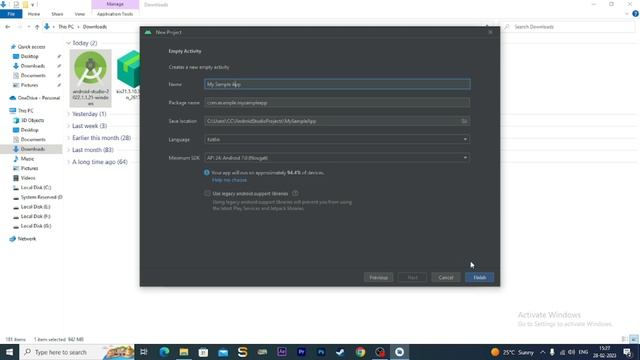 Android Studio Electric Eel | Download and Install on Windows 10, 11 смотреть онлайн