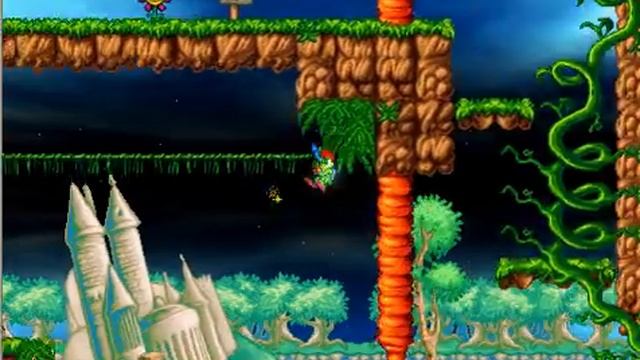 Jazz Jackrabbit 2 Walkthrough-3-Tossed Salad смотреть онлайн