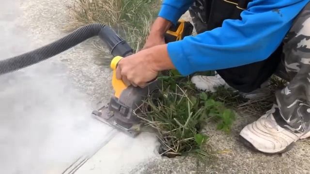 得偉 60V石材開槽切溝機 + 18V超鋰電乾濕兩用吸塵機 #DCG200+DCV580 測試看看~~ смотреть онлайн