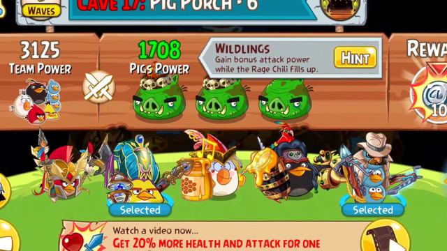 Angry Birds Epic RPG (On Phone) | CAVE 17: PIG PORCH | Part 46 смотреть онлайн