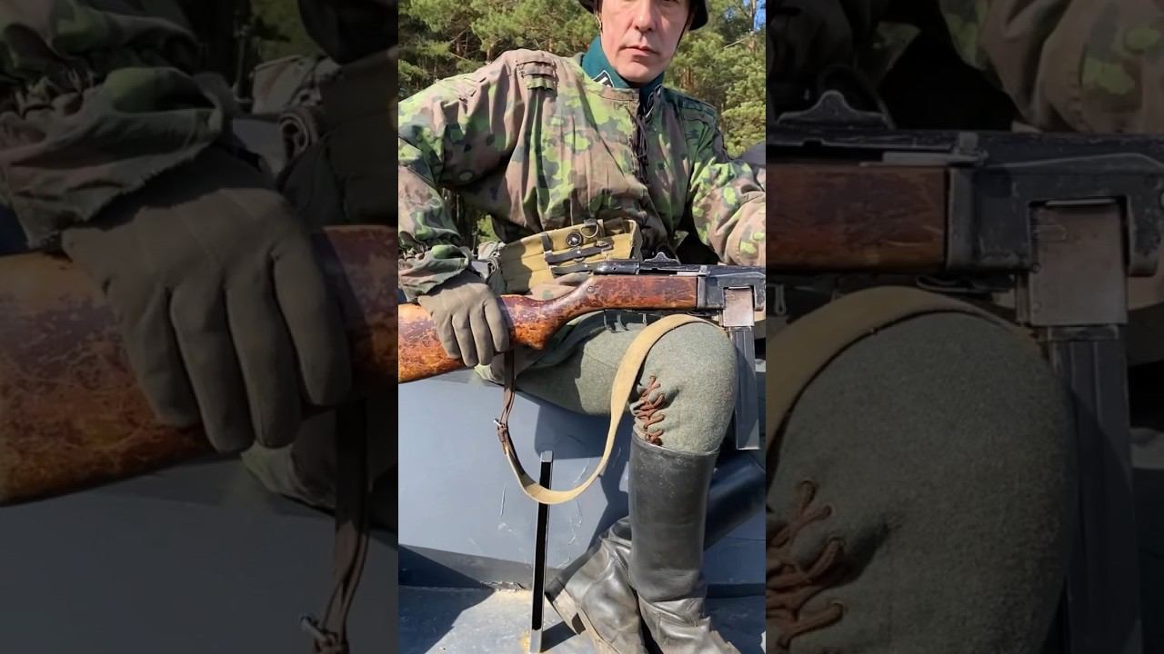 Что немцы делали с нашими ППШ? Был наш ППШ, стал немецкий МП 41Р смотреть онлайн