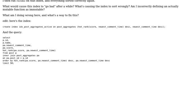 Databases: How to create an index based on a time-based function in postgres? (2 Solutions!!) смотреть онлайн