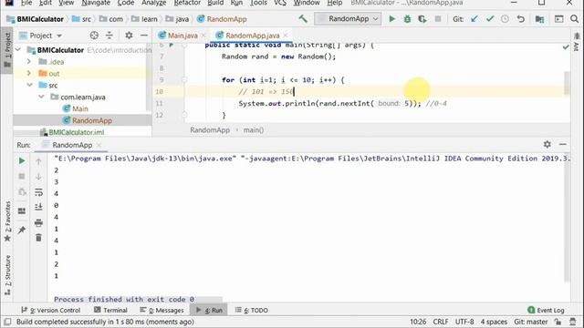 017 Random number - Generate a random number - Introduction to Java Programming. смотреть онлайн