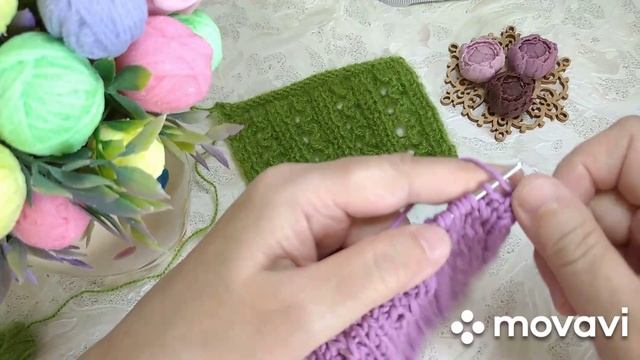 Вязание. МК СУПЕР-ЛЁГКИЙ АЖУРНЫЙ УЗОР!!! + СХЕМА /patterns смотреть онлайн