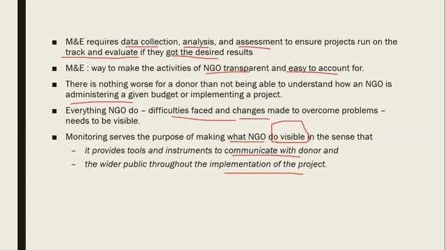 NGO monitoring and evaluation part 1 in Urdu with Examples смотреть онлайн