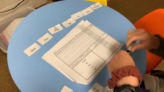 Power Word Sentence Unscramble