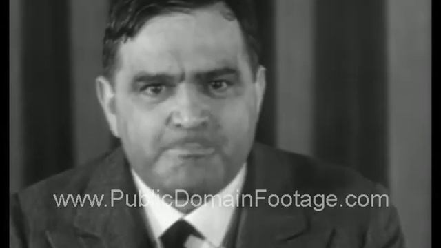 Fiorello La Guardia Announces campaign for New York City Mayor 1933 archival footage смотреть онлайн
