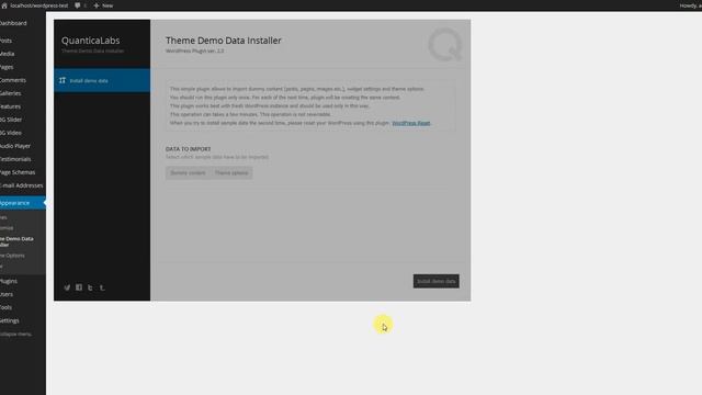 Nostalgia - Responsive Wordpress Landing Page: Importing Dummy Content смотреть онлайн