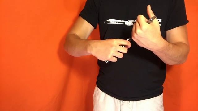 Butterfly Knife Tricks For Beginners #13.3 (Pushover)