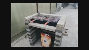 Мангал своими руками из Лего кирпича