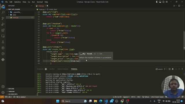 11.2 | POST Request in Fast API | API Fundamentals смотреть онлайн