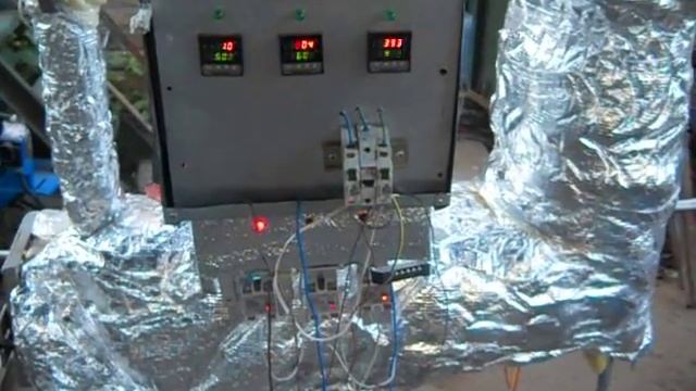 Пиролизная установка. Блок управления 01. смотреть онлайн