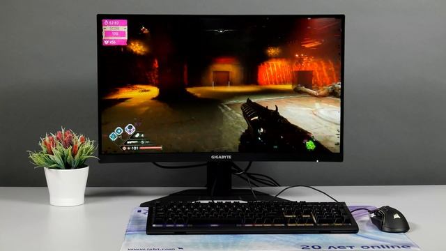 Обзор изогнутого игрового монитора Gigabyte G27QC смотреть онлайн