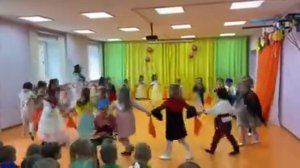 хоровод "во поле березка стояла" старшая группа, с.Партизанское, Красноярский кр.,д.с."Солнышко"