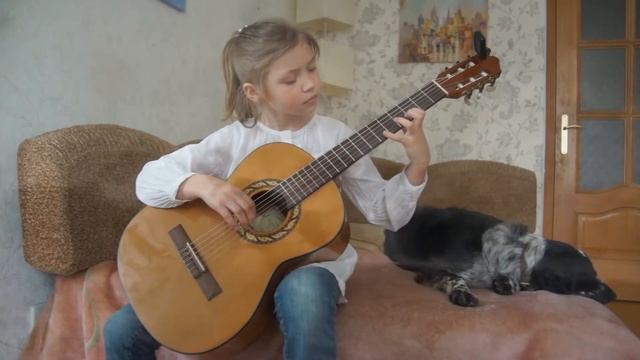 Ян Френкель - Журавли. Исполняет Полина Петрова, 8 лет смотреть онлайн