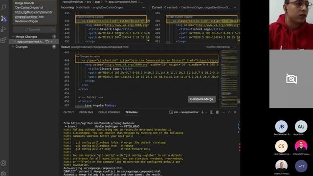 Webinar Git y Github Día 2 смотреть онлайн