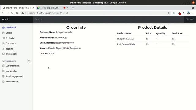 Ecommerce project admin order manage class-22| Programming topic смотреть онлайн